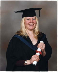 Rebecca Graduating
